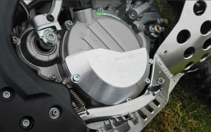 Clutch cover guard for KTM EXC / XC / Husqvarna TE 2017 -  2 strokes
