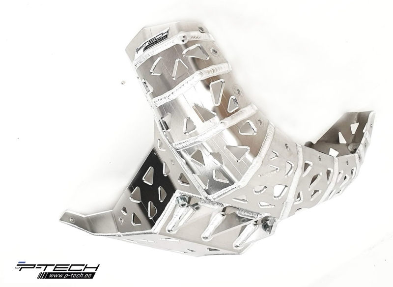 Skid plate with exhaust pipe guard for Beta 2023-2024