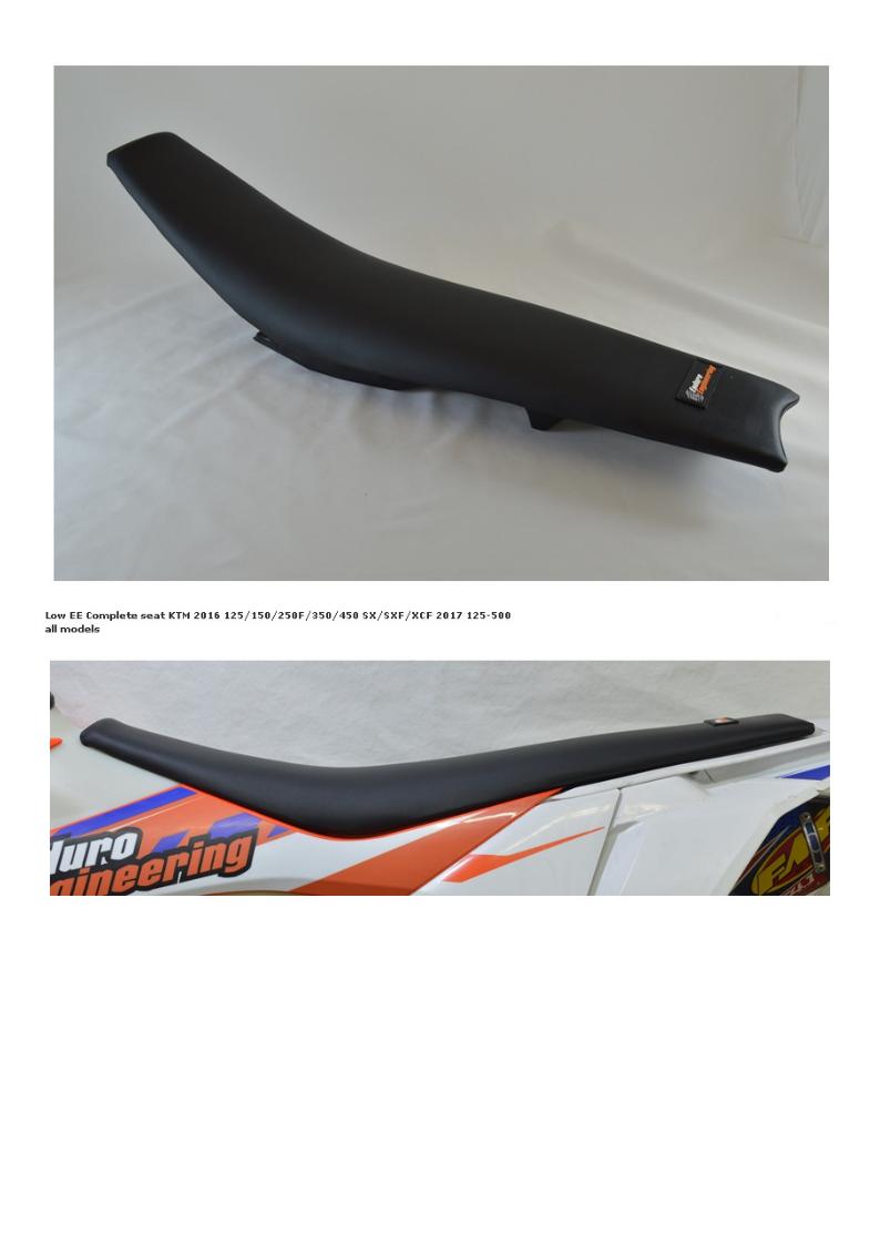 KTM・コンプリート・シート
