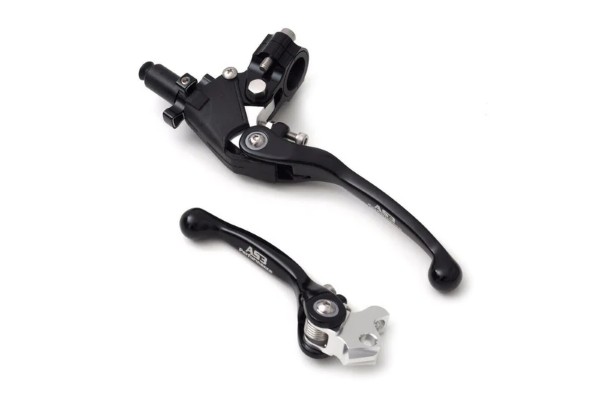 FANTIC XX 125 XE 125 XEF 250 2021 AS3 FACTORY SERIES BRAKE CLUTCH FLEXI LEVERS BLACK