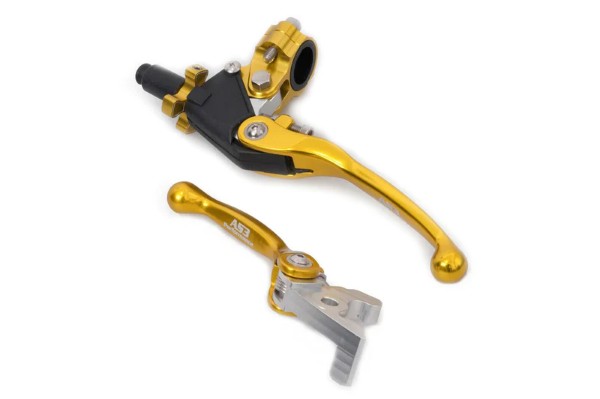 SUZUKI LTZ 250 400 2004-2016 LTR 450 2006-2016 FRONT BRAKE & CLUTCH LEVERS YELLOW