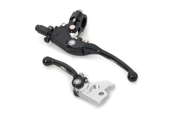 YAMAHA YFM 350 660 RAPTOR YFZ 450 BANSHEE BLASTER FRONT BRAKE AND CLUTCH LEVERS BLACK