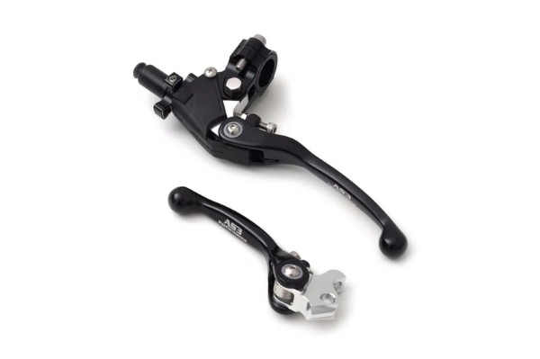YAMAHA YZ 125 250 2008-2022 YZ 250 450 F 2007-2022 AS3 FACTORY SERIES BRAKE CLUTCH FLEXI LEVERS BLUE
