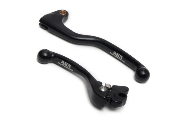 KAWASAKI KX 125 2006-2008 KX 250 2005-2008 KX 250 F KX 450 F 2005-2012 AS3 FORGED FRONT BRAKE & CLUTCH LEVERS