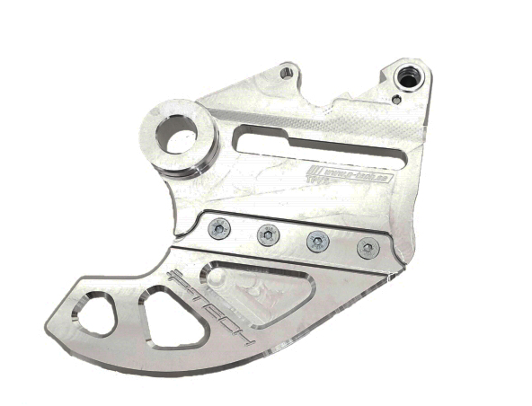 Rear brake disc guard for TM Racing 2T and 4T