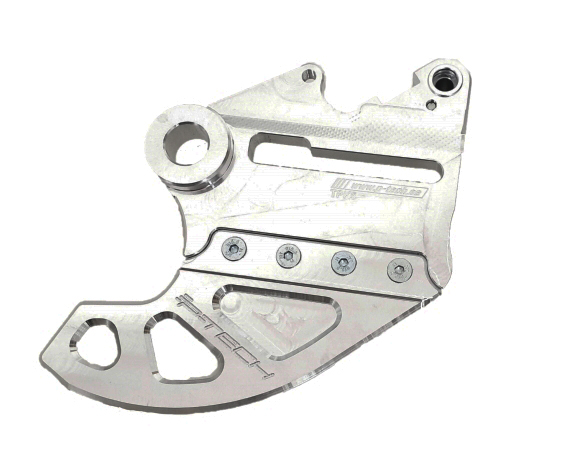 Rear brake disc guard for Yamaha